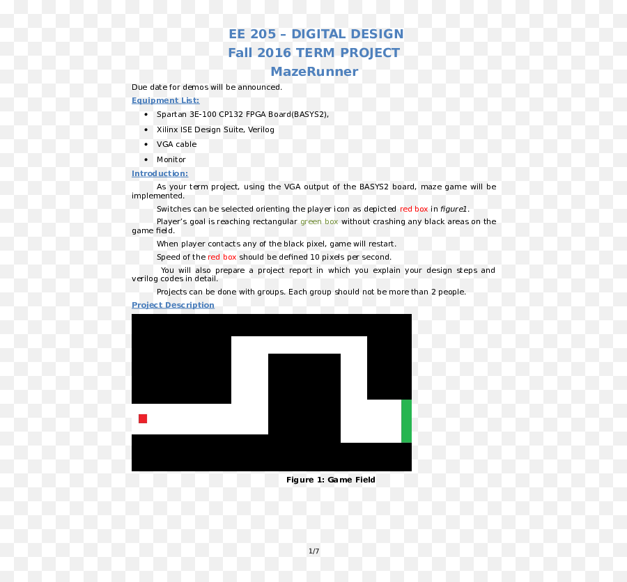 Doc Ee 205 U2013 Digital Design Fall 2016 Term Project - Vertical Png,Xilinx Ise Icon