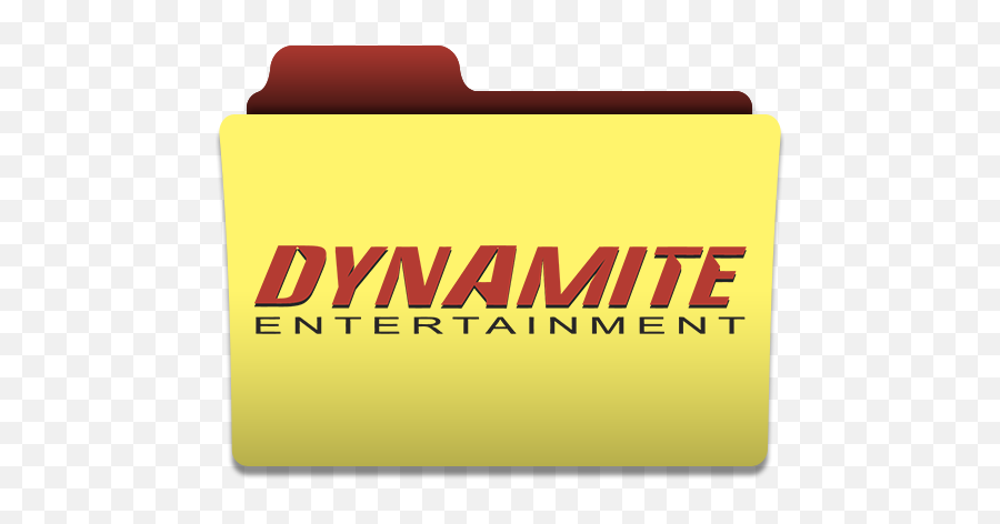 Dynamite Entertaiment Icon Comic Publisher Folder Iconset - Dynamite Comics Folder Icon Png,Comedian Icon