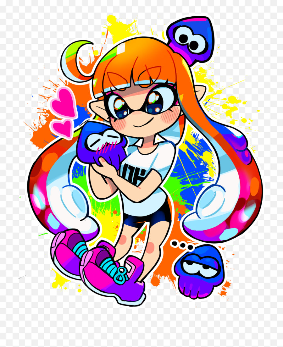 Saturated - Splatoon Inkling Girl Color Png,Inkling Png