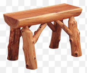 Log Bench Transparent Png Clipart - Muebles Rústicos De Madera,Bench Png