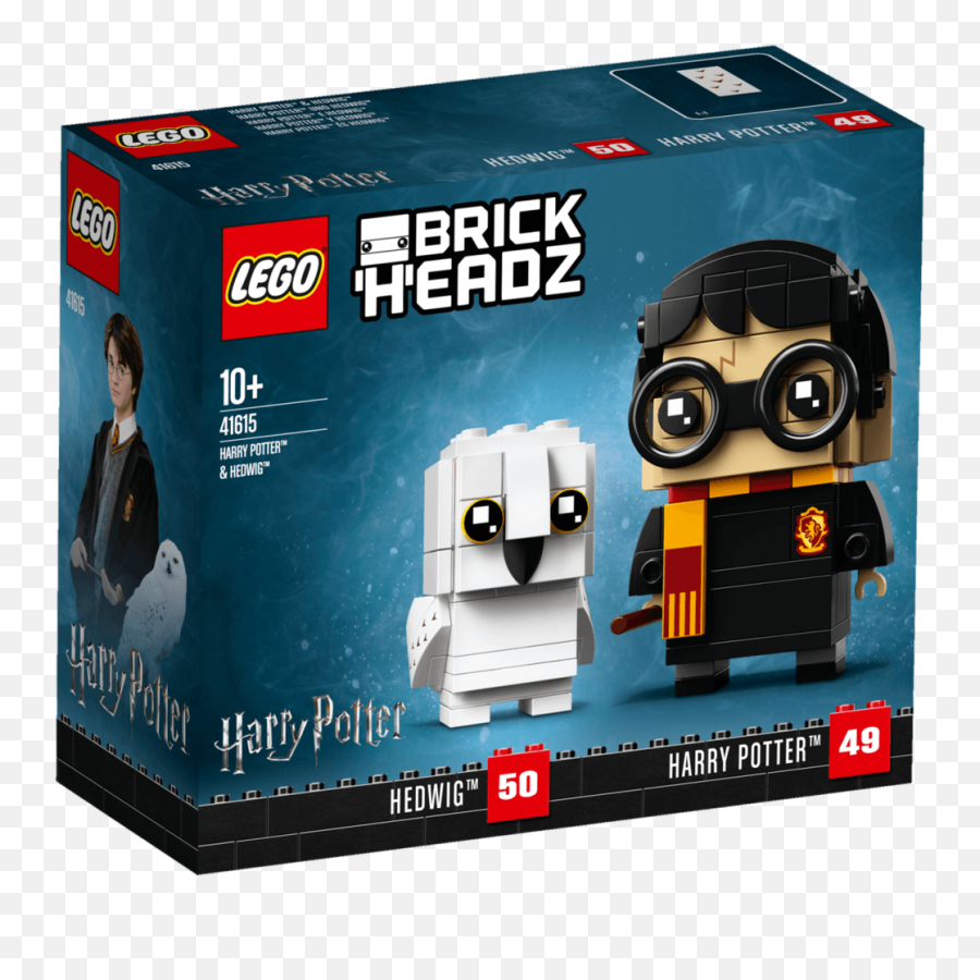 Lego Brickheadz 41615 Harry Potter U0026 Hedwig - Lego Brickheadz De Harry Potter Png,Harry Potter Scar Png