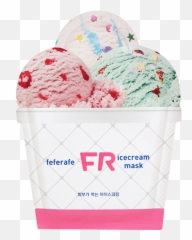 Ice Cream Mask - png