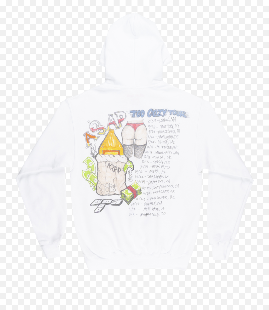 Too Cozy Tour Hoodie Sweatshirt Fleece Png Asap Mob Logo