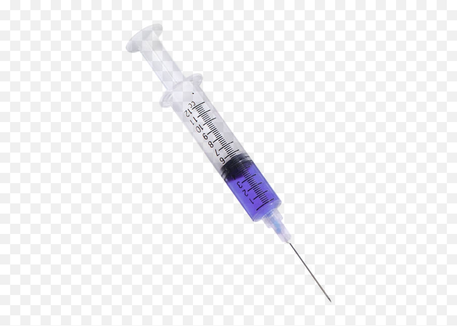 Drawing Needle Hypodermic Syringe - Transparent Background Syringe Png,Needle Transparent