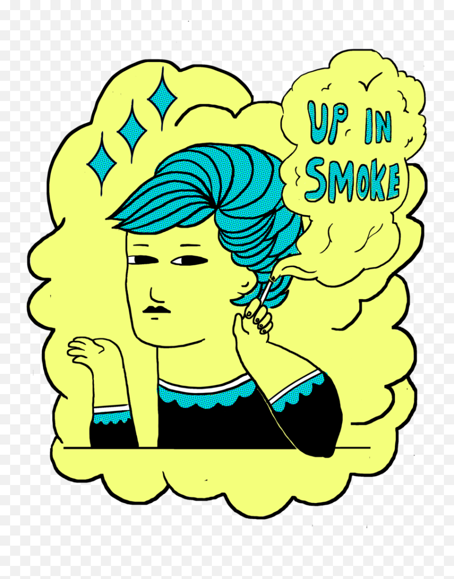 Doodles U2014 Ted Mello - Illustration Png,Yellow Smoke Png