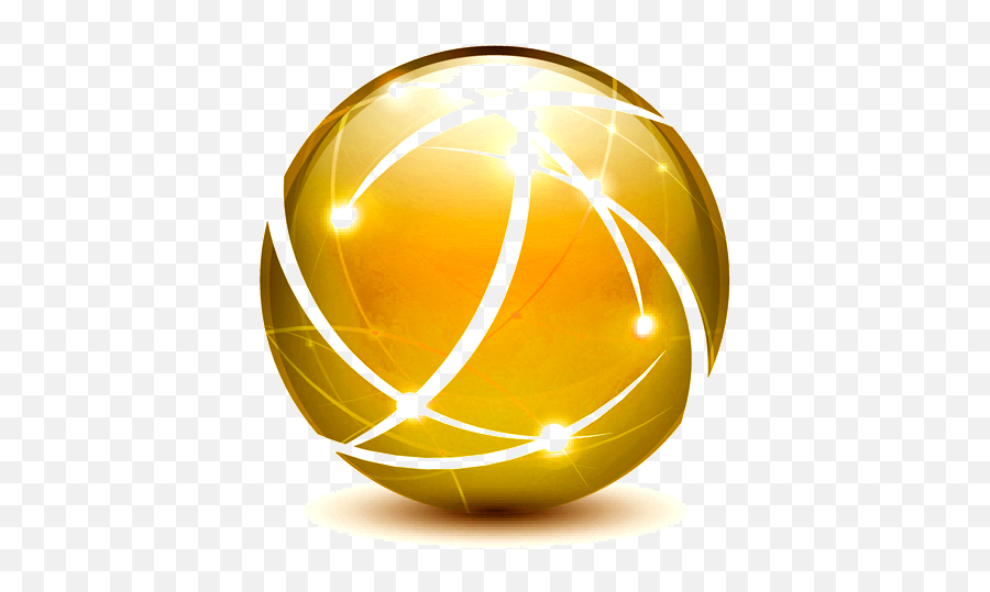 Soccer Ball Gold Png - Soccer Gold Png,Gold Ball Png