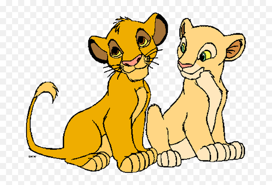 Baby Simba And Nala - Nala Lion King Characters Png,Nala Png