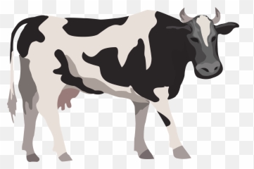 Cattle Livestock Farm Illustration - Cow Vector Png Download Sheep Cow Horse Goat,Cow Png