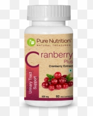 Cranberry Plus Urinary Tract Support - Pure Nutrition Immune Pro Png,Cranberry Png