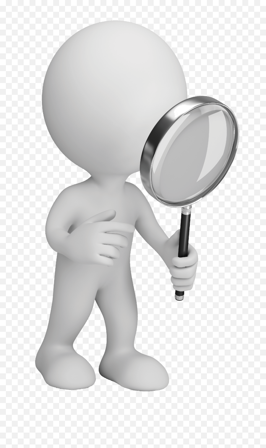 Download Image Stock Magnifying Clipart Man - Magnifying Person Magnifying Glass Clipart Transparent Background Png,Magnifying Glass Png