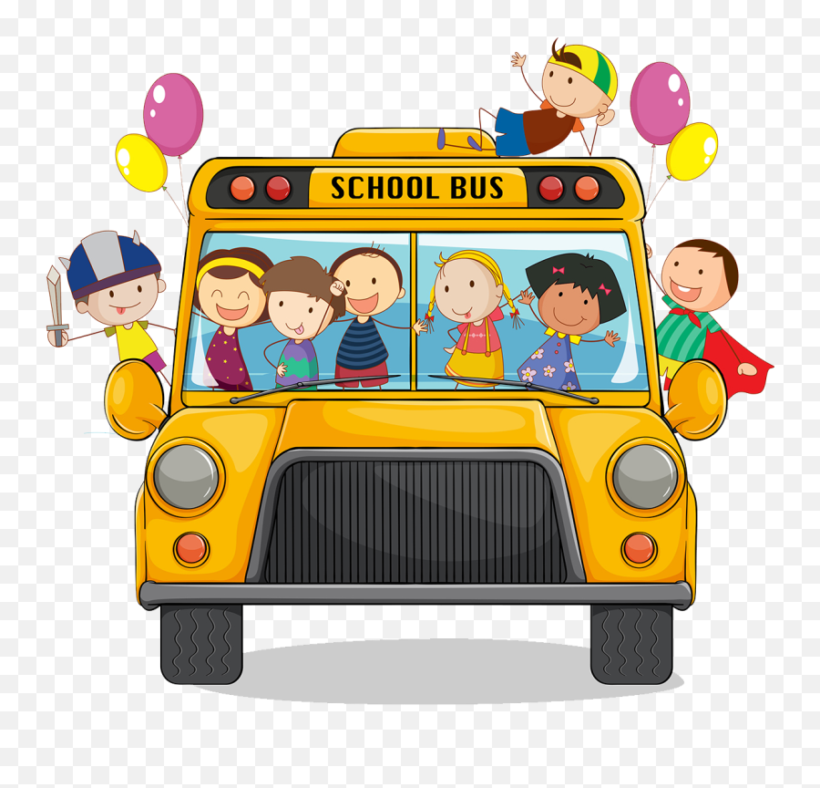 Free School Bus Png Download Clip Art - Kids School Bus Png,School Bus Clipart Png