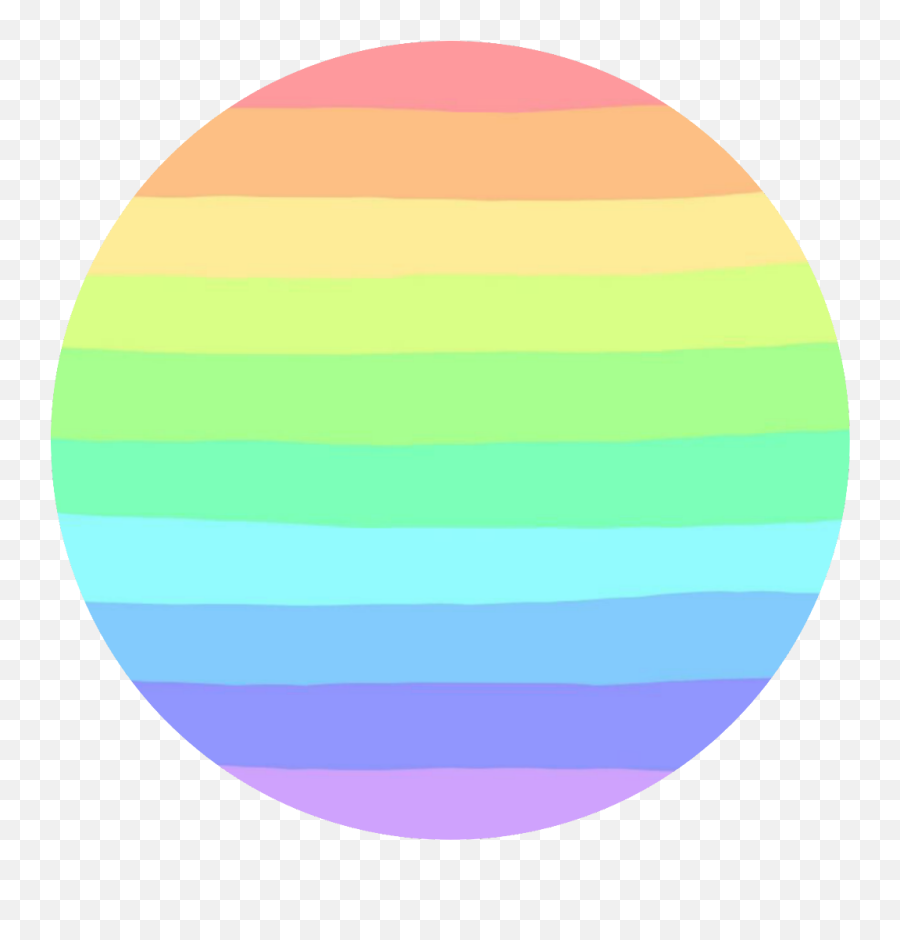 Pastel Rainbow Striped Circle - Hasmasul Mare Png,Pastel Rainbow Png