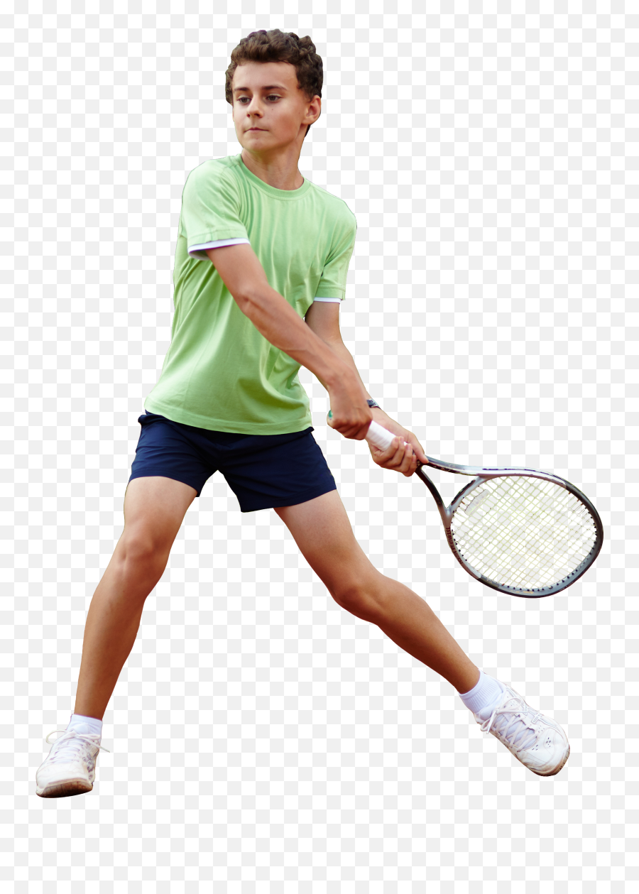 Tennis Player Boy Png Image - Playing Tennis Transparent,Png Img