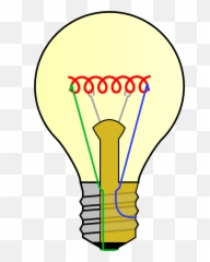Fileincandescent Light Bulb No Labelssvg - Wikimedia Commons Light Bulb Diagram png