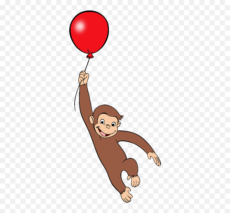 Curioso Come George Png 3 Image - Curious George Clip Art,Red Balloon Transparent Background