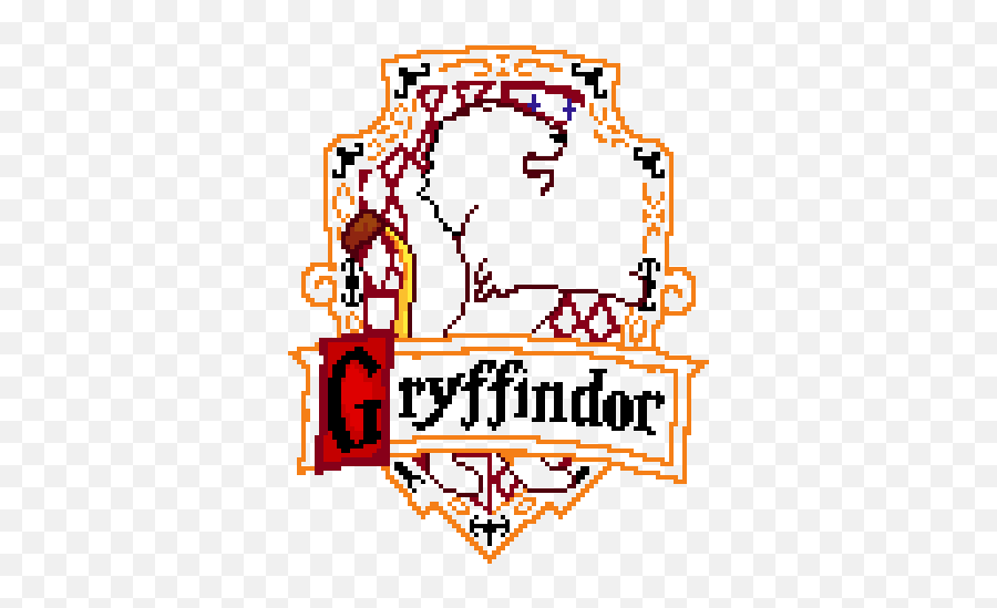 Pixilart - Gryffindor Crest By Headofhogwarts Gryffindor Png,Gryffindor Logo Png