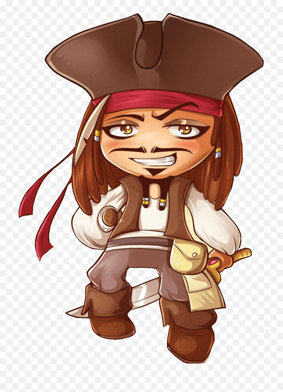 Jack Sparrow - Jack Sparrow Chibi Full Size Png Download Jack Sparrow Chibi,Jack Sparrow Png
