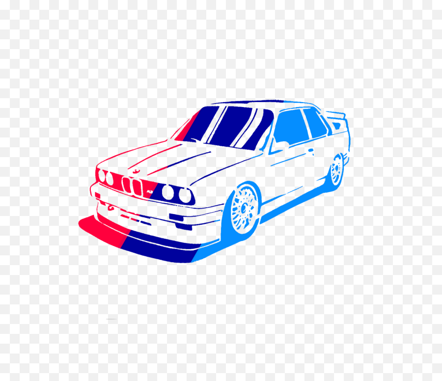 Download Free Png Art Car Vector Bmw M3 Series - Dlpngcom Bmw Art Car Vector,Bmw Logo Vector