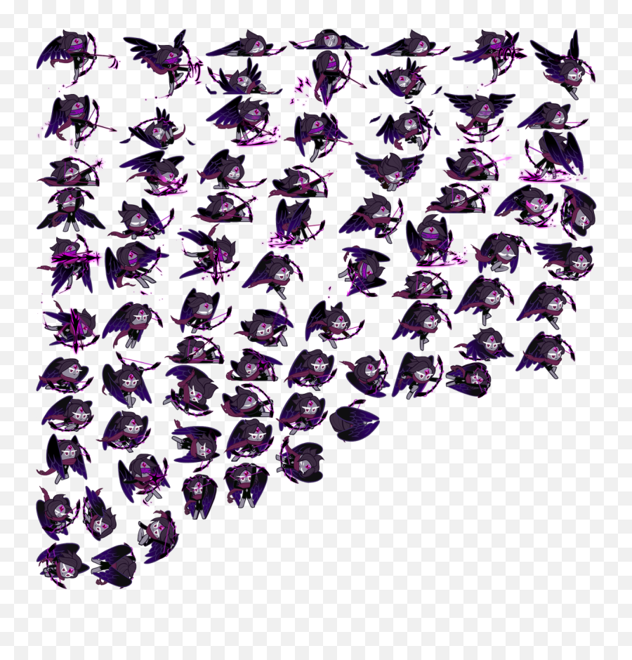 Wind Archer Cookie Night Raven Full Size Png Download - Cookie Run Wind Archer Cookie Night Raven,Raven Silhouette Png