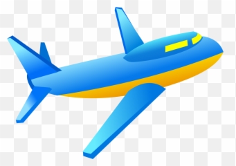 Download Airplane Aircraft Icon - Avion Animado Png Blue Aeroplane Clip Art,Airplane Icon Png