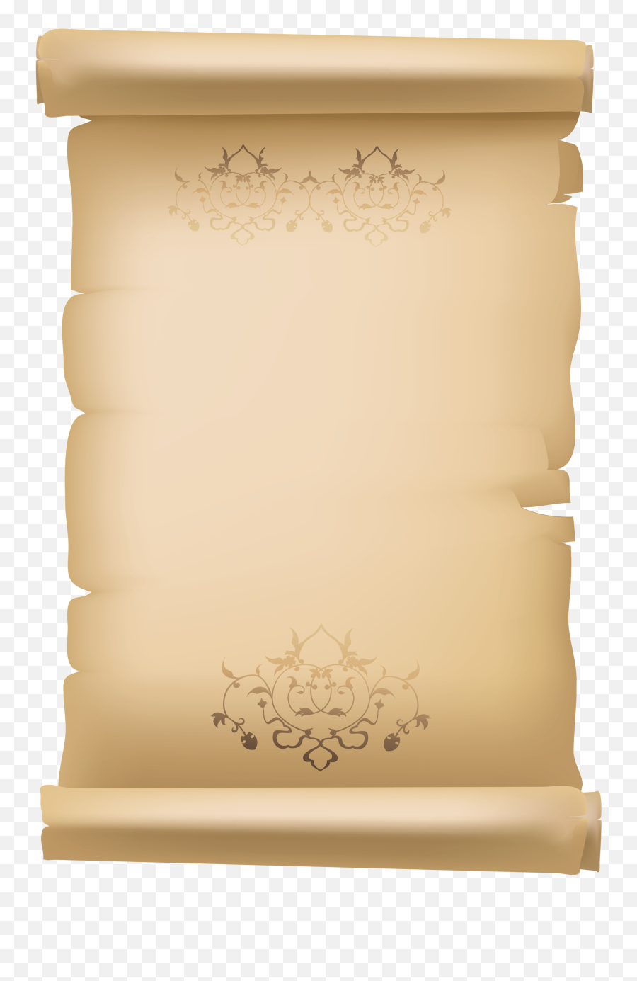 Calligraphy Borders Decorative Paper - Transparent Background Old Scroll Png,Old Scroll Png