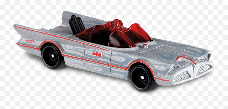 Classic Tv Series In Silver - Hot Wheels Batman Tv Series 2019 Png,Batmobile Png