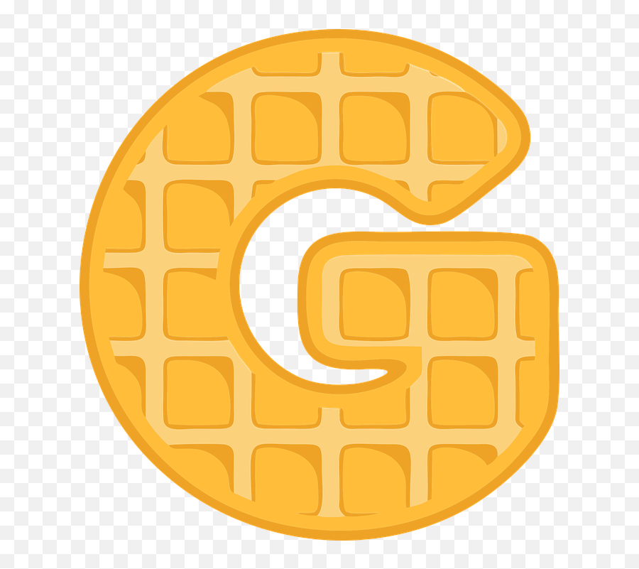 Waffle Letter Png Transparent - Waffle Letter,Waffle Png