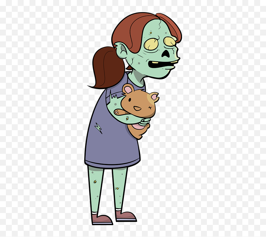 Zombie Png Transparent Picture - Kid Zombie Cartoon Full Zombie Clipart Transparent Background,Zombie Horde Png