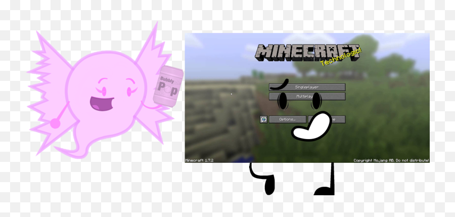 Minecraft - Ghost Marshbow Ghost Inanimate Insanity Marshmallow Png,Minecraft Bow Png