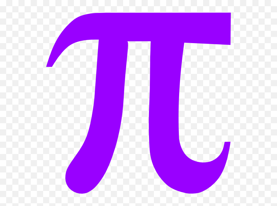 Purple Pi Symbol Clip Art Free Image - Purple Pi Symbol Png,Pi Symbol Png