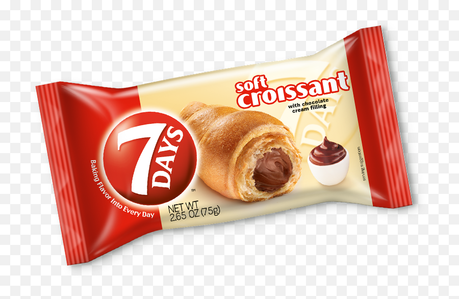 Croissant - 7 Days Chocolate Croissant Png,Croissant Png