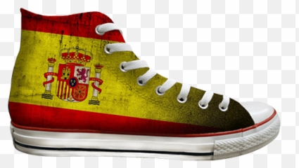 Spain Flag Png - Spain Flag 3435118 Vippng Rainbow High Tops