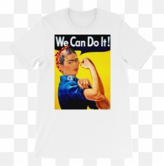 Frida The Riveter - World War 2 Propaganda Poster Png,Rosie The Riveter Png