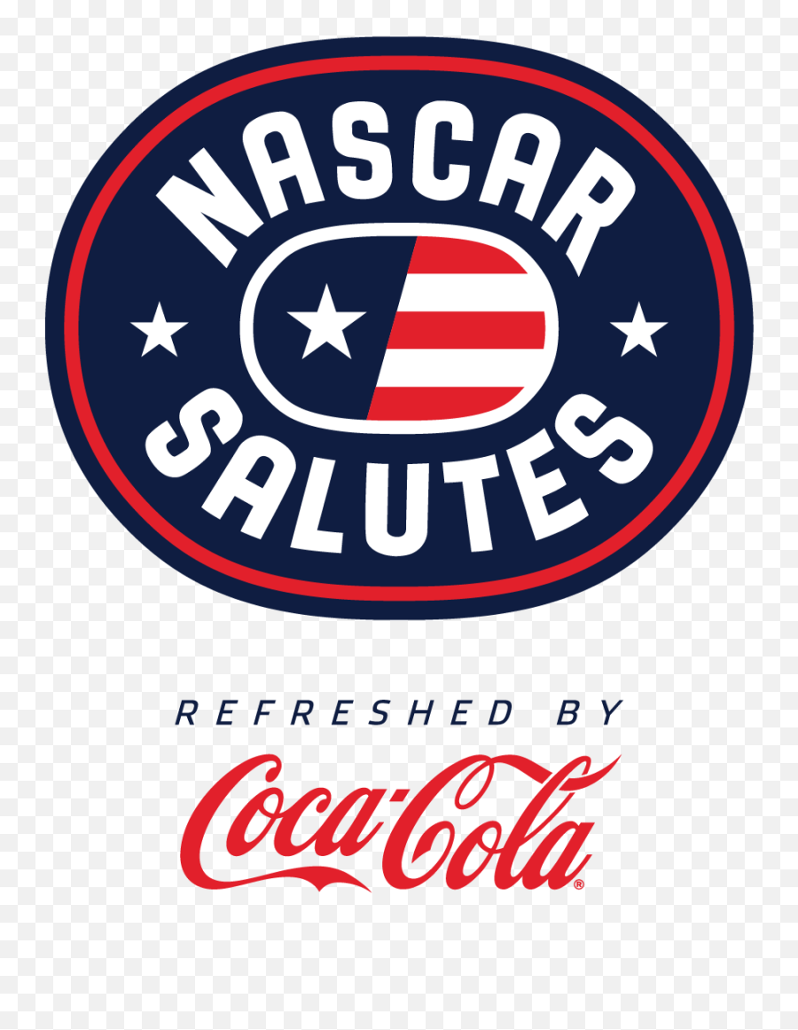 Download Nascar Salutes Logo - Nascar Salutes Refreshed By Coca Cola In Concert Png,Coca Cola Logo Transparent