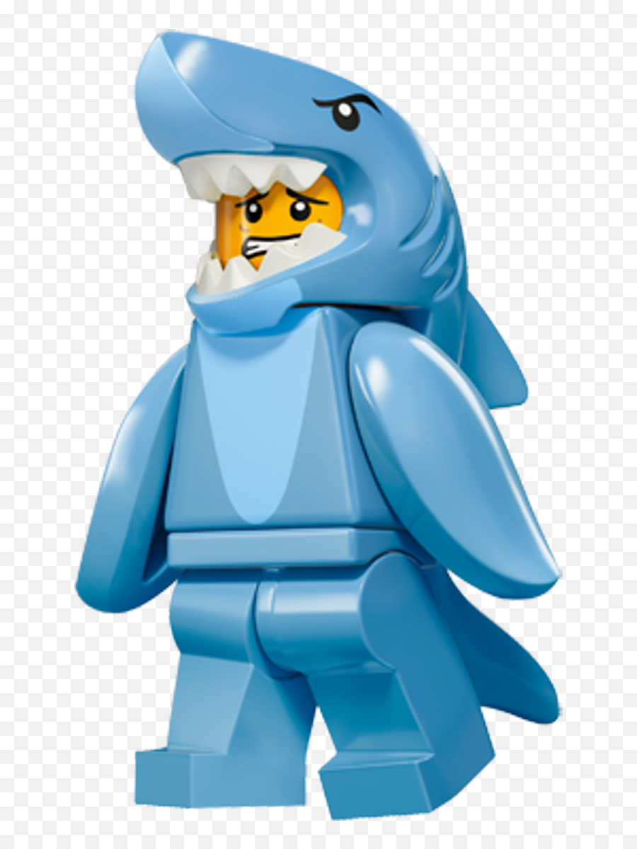 Lego Minifigures Transparent Png - Lego Shark Minifigure,Lego Man Png
