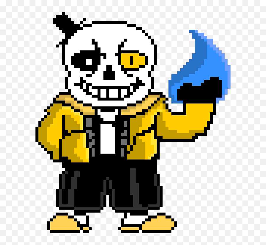 Bill Cipher Sans Pixel Art Maker - Sans Png,Bill Cipher Png