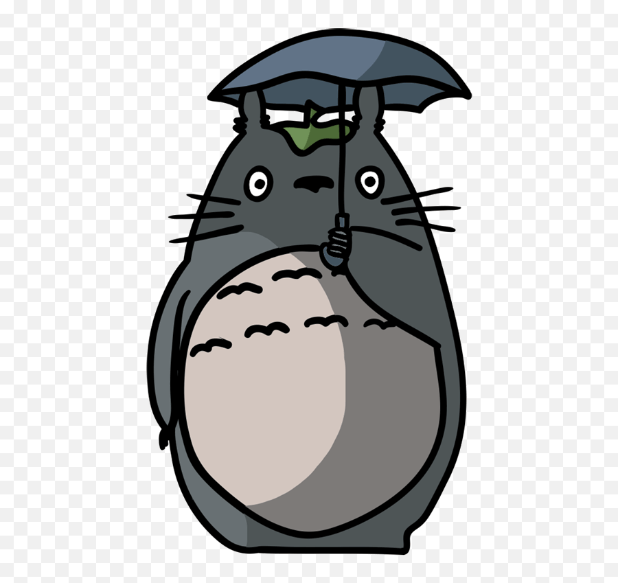 Learn How To Draw Totoro - Ghibli Characters Easy To Draw Ugly Png,Totoro Transparent