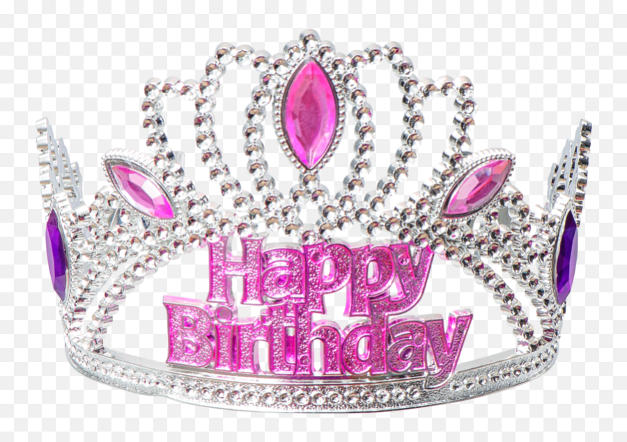 Gold Princess Crown Png - Transparent Happy Birthday Crown Png,Tiara Transparent Png