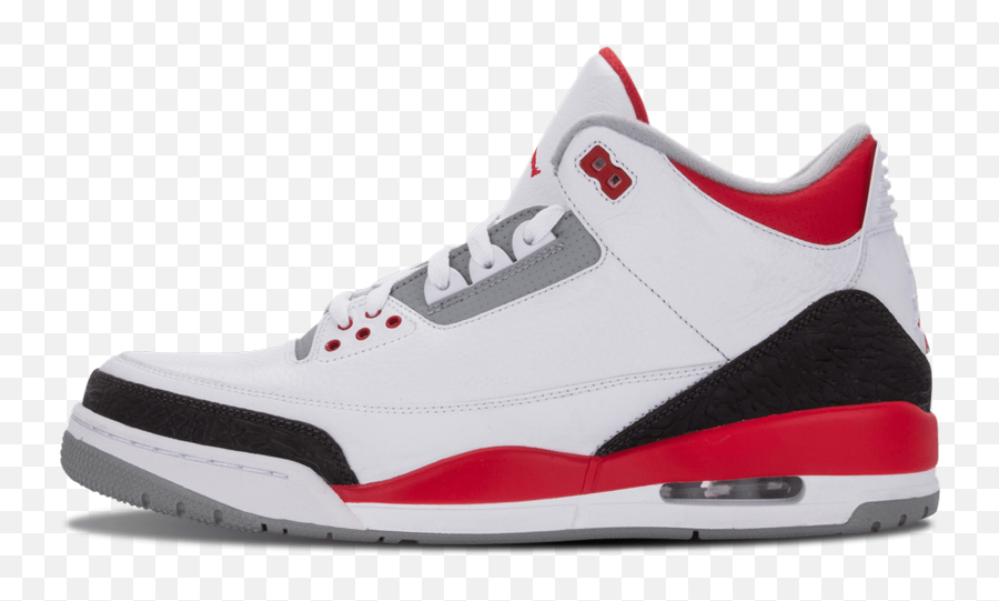 Air Jordan 3 Retro Fire Red Shoes - Jordan3 Fire Red 2013 Png,Air Jordan Iii Premium Icon