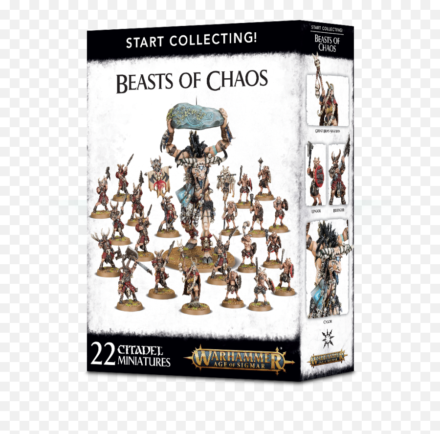 Warhammer - Age Of Sigmarchaosbeast Of Chaos Start Collecting Warhammer Age Of Sigmar Start Collection Png,Warhammer Chaos Icon