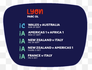 Lyon - Lyon Rugby World Cup City Packs Png,Lyon Icon
