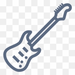 Electric Guitar Musical Instrument Free Icon Of - Guitare png