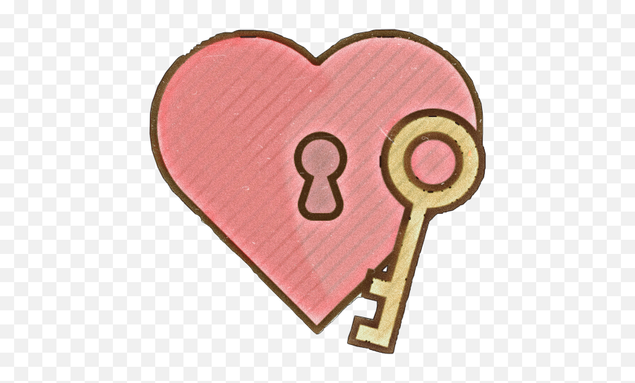 Love Keytomyheart Sticker By - Girly Png,Heart Lock Icon