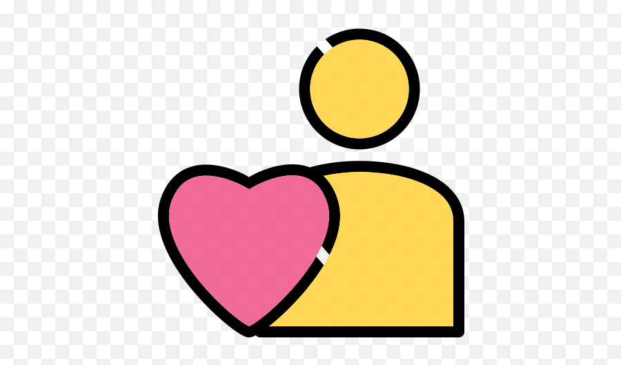Love Heart Person People Free Icon Of - People Love Icon Png,Shadow Person Icon