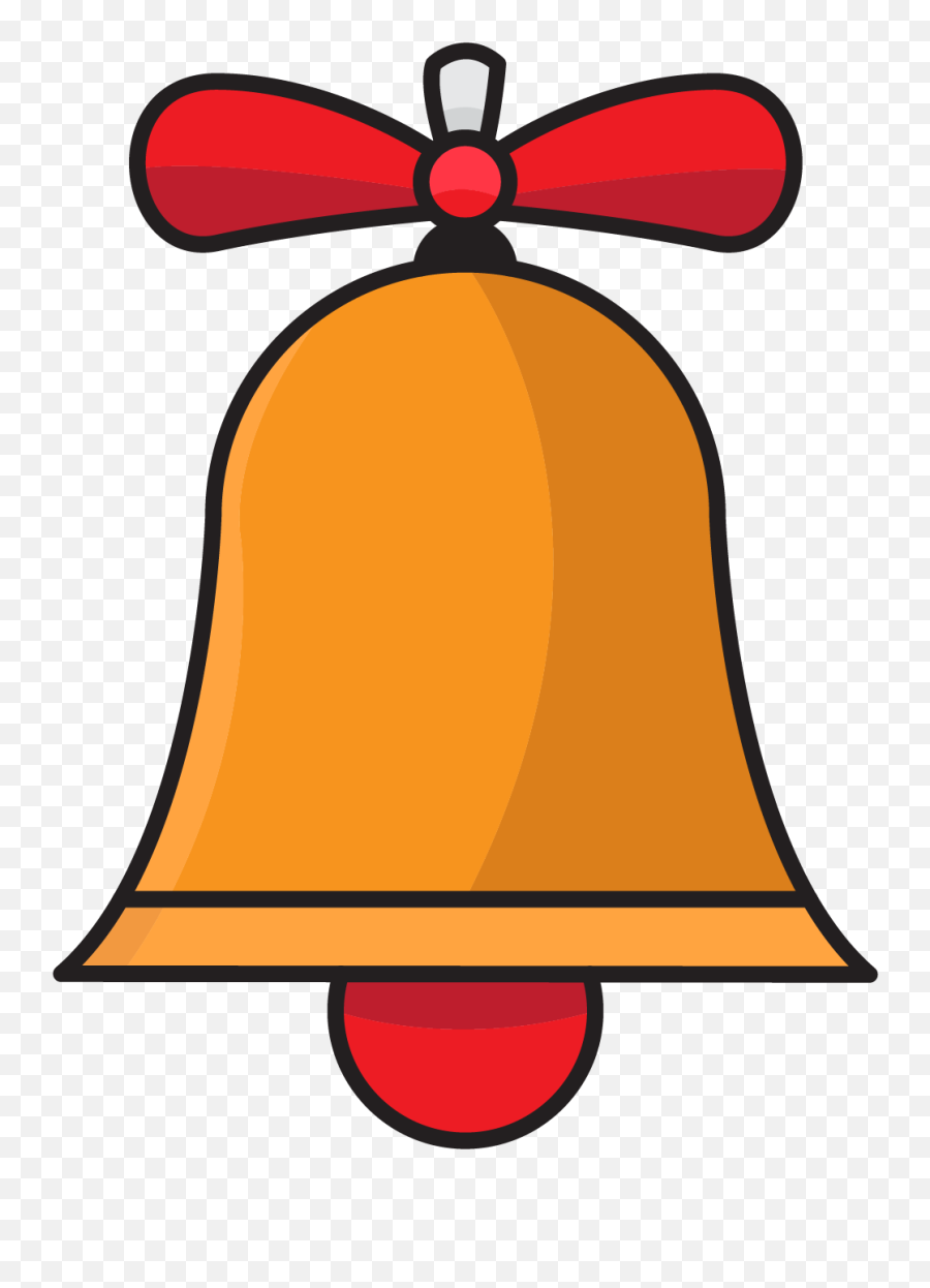 Orange Bell Christmas Icon Graphic By Themagicboxart - Ghanta Png,Christmas Bells Icon