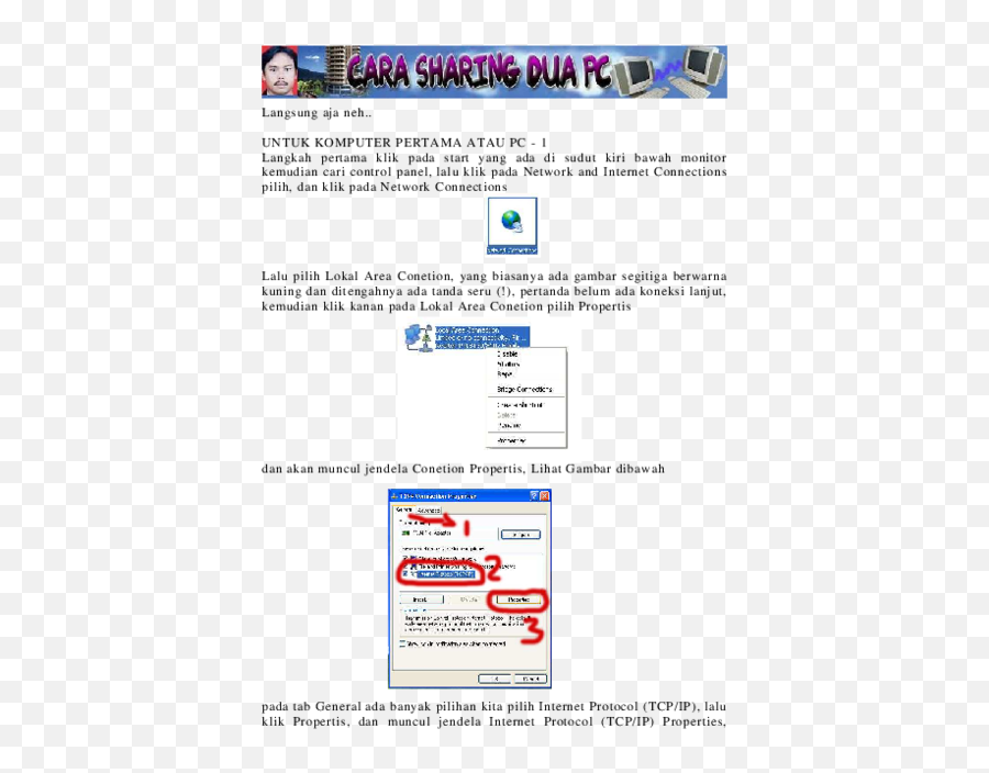 Pdf Cara Koneksi Lan Antar Pc Ahmad Fikri - Academiaedu Vertical Png,Cara Menampilkan Icon Network Connection