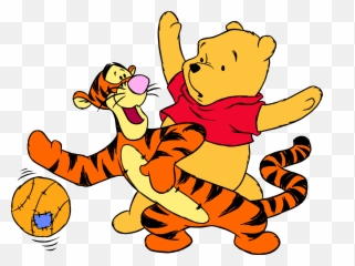 Winnie The Pooh Png Transparent 1 - Tigger Cartoon Transparent Winnie The Pooh,Pooh Png