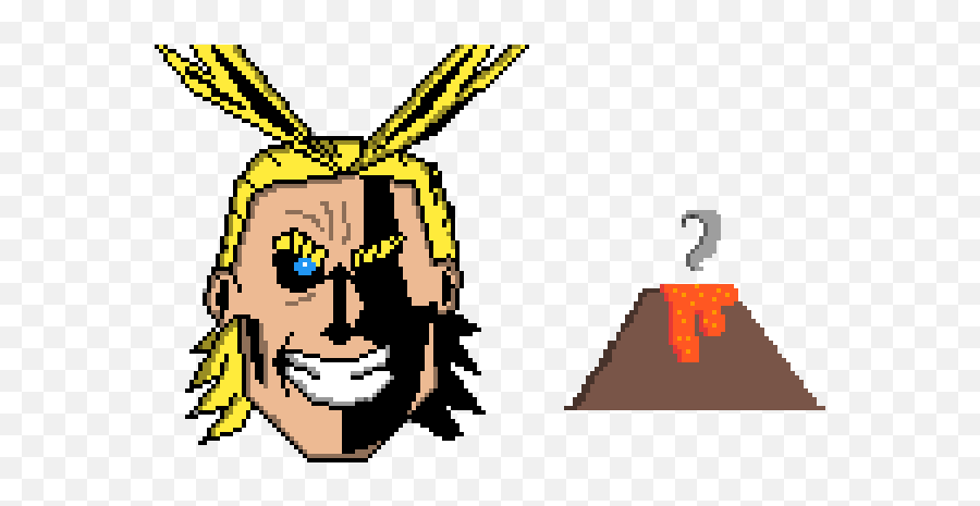 Pixilart - My Hero Academia All Might By Superduper Cartoon Png,All Might Png