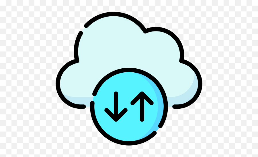 Cloud - Free Arrows Icons Cloud Data Transfer Icon Png,Edit Icon Vector
