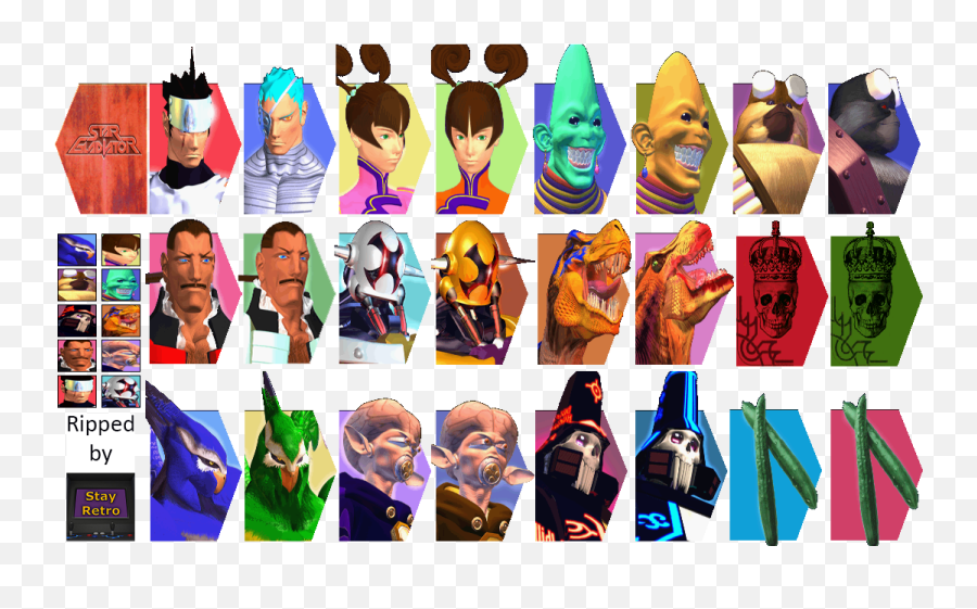 Playstation - Star Gladiator Character Selection Icons Star Gladiator Character Select Png,Gladiator Icon